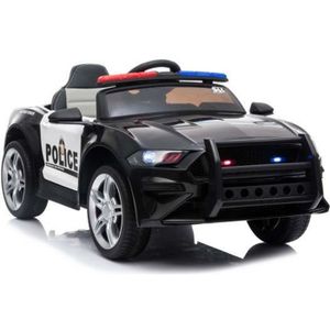 VOITURE ELECTRIQUE ENFANT Voiture électrique 12V Police Coupé Noire - Pack L