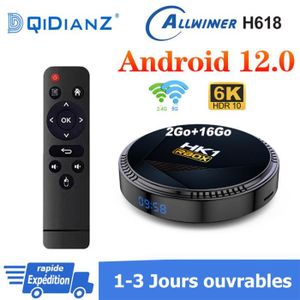 BOX MULTIMEDIA HK1 RBOX H8 Android 12 TV Box WiFi6 BT5.0 H618 Sup