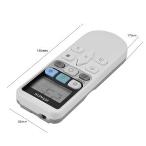 Télécommande TV Hitachi Blanche Authentique – Modèle Compatible Avec Le Téléviseur 43F501HK5000