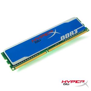 MÉMOIRE RAM Kingston 4Go DDR3 1600MHz HyperX  #