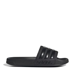 TONG Claquettes de piscine Adidas Adilette pour homme - Noir - Synthétique