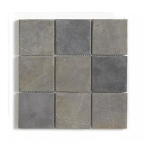 Mosaïque Carrelage - MOSANI - MOS46-ASM23 - Quartz Composite - Gris