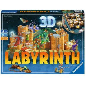 JEU SOCIÉTÉ - PLATEAU Labyrinth 3D Jeu de société Ravensburger RAG262793