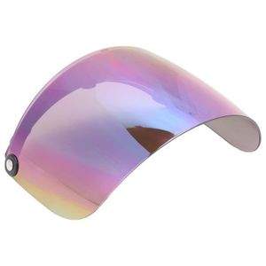 ACCESSOIRE CASQUE VGEBY Visière casque de moto amovible en métal protection UV lentille casque moto ajustable