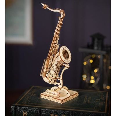 Jouet Saxophone Instrument de Musique Portable Interactif et Éducatif | Trompette Anniversaire Vacances Salle de Classe Fête