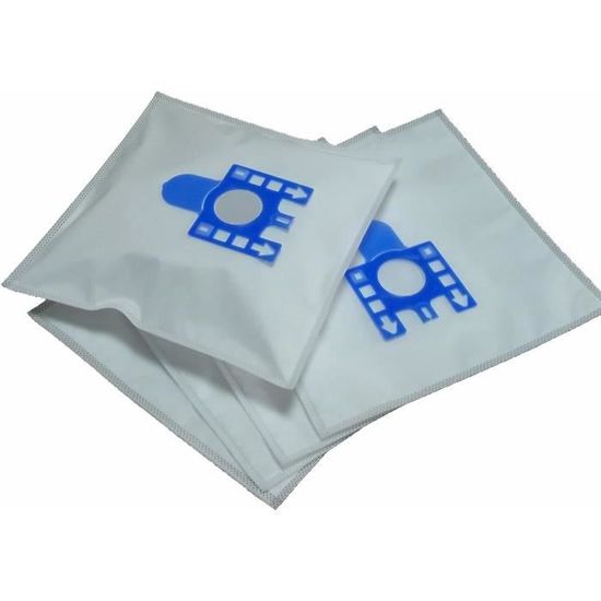 Filtres Aspirateur Miele Classic C1 C2 Lot 12 Sacs Poussière Pure GN 3D 8 Filtres - Compatible Miele Classic C1 C2 C3 Hyclean 3d Efficiency Miele