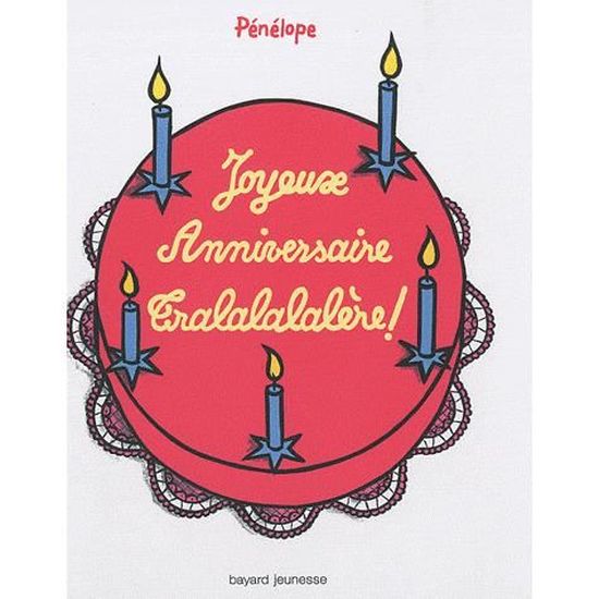 Joyeux Anniversaire Tralalalalere Cdiscount Librairie Joyeux Anniversaire Tralalalalere Cdiscount Librairie