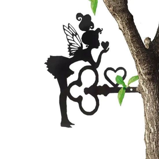 Chat Debout Décoratif En Métal 38cm | Déco Animaux