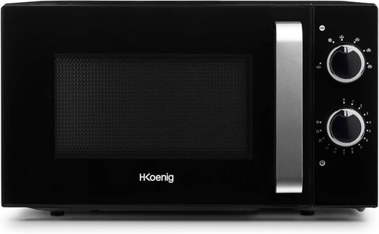 Micro-ondes Compact Hkog 20L 700W Blanc – Plateau Tournant, Multifonction, Pour Comptoir