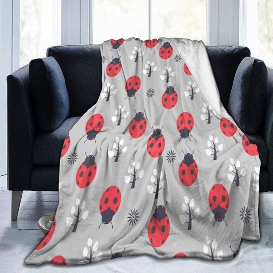 Couverture Enfant Flanelle Imprimée 3D – Cheval – Microfibre 130x150 Cm – Neuve