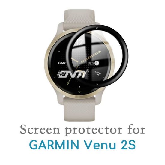 Garmin Venu 2S 3 pièces-Film de protection d'écran pour montre intelligente Garmin  Venu, housse de protection - Cdiscount Téléphonie