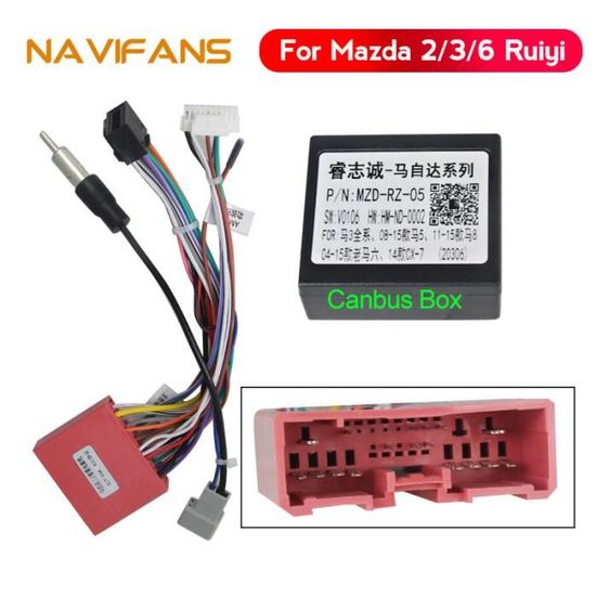 Adaptateur Canbus Pour Renault Megane 2 – Interface Audio 12V, Installation Directe | Compatible Avec Système ABS, Câble Inclus