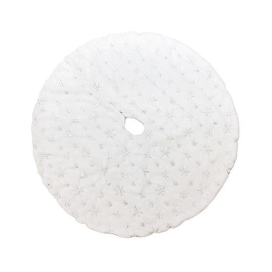 Jupe De Sapin De Noël Grise Fausse Fourrure Wondershop – Taille 42-54 Pouces, Neuve