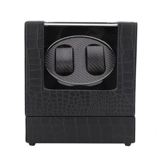 Remontoir Montre Automatique McBazel - Boîtier Cuir PU 1 Place, Rotation Silencieuse, Port USB-C