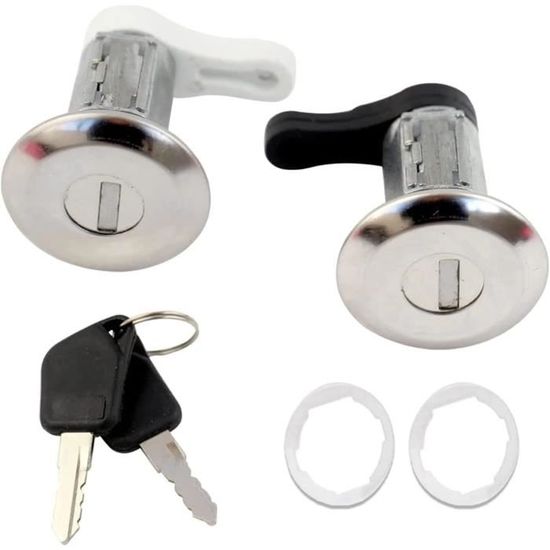 Autocraft Barillets Complet de Porte Avant Gauche et Droit avec clés compatible PEUGEOT 106 205