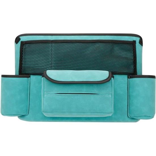 Filet De Rangement Pour Voiture MYMM - 2 Poches Pour Sac à Main, Téléphone, Documents (Noir)