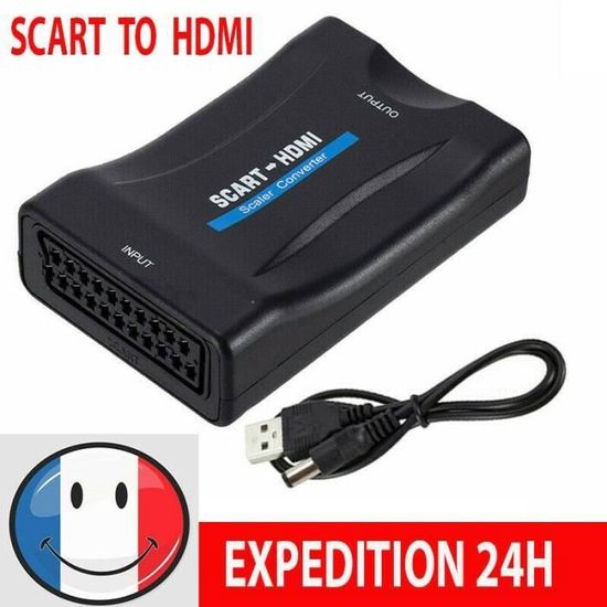 adaptateur péritel hdmi - Retrait 1h en Magasin