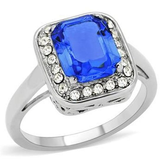 Bague femme Cristal bleu... Bague femme Cristal bleu...