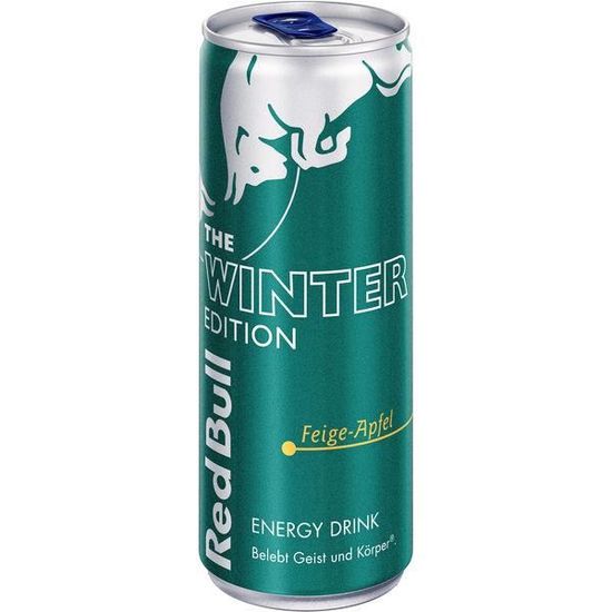 12x Red Bull Figue Pomme Winter Edition Energy Drink 0,25l Cdiscount Au quotidien