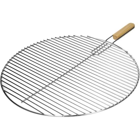 STOBAZA Ensemble Plaque De Cuisson + Grille En Acier Inoxydable – 2 Pièces Pour Cuisson Facile Et Nettoyage Rapide
