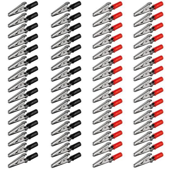 Lot De 20 Pinces Crocodiles Sur Socle - Pour Aérographe, Modélisme, Soudure, Support Flexible Métal - 10