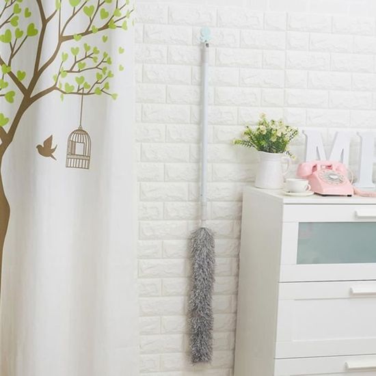 ZJCHAO Plumeau Fibre Duster, nettoyeur de poussière flexible, léger — free download