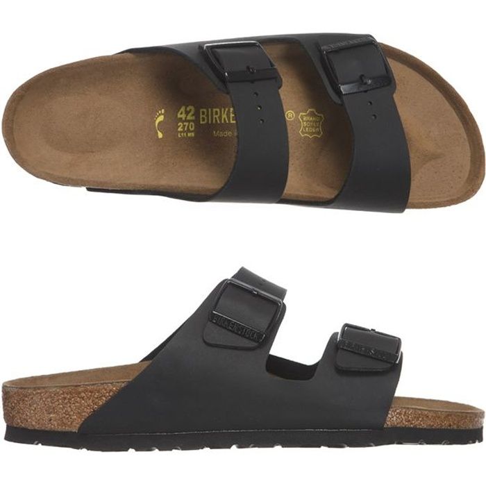 Mules Arizona Homme - BIRKENSTOCK - Birko-Flor - Noir