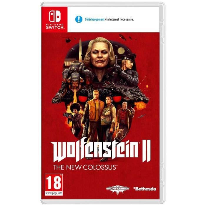 Nintendo Wolfenstein II: The New Colossus Standard Multilingue Nintendo Switch Neuf - vue 5