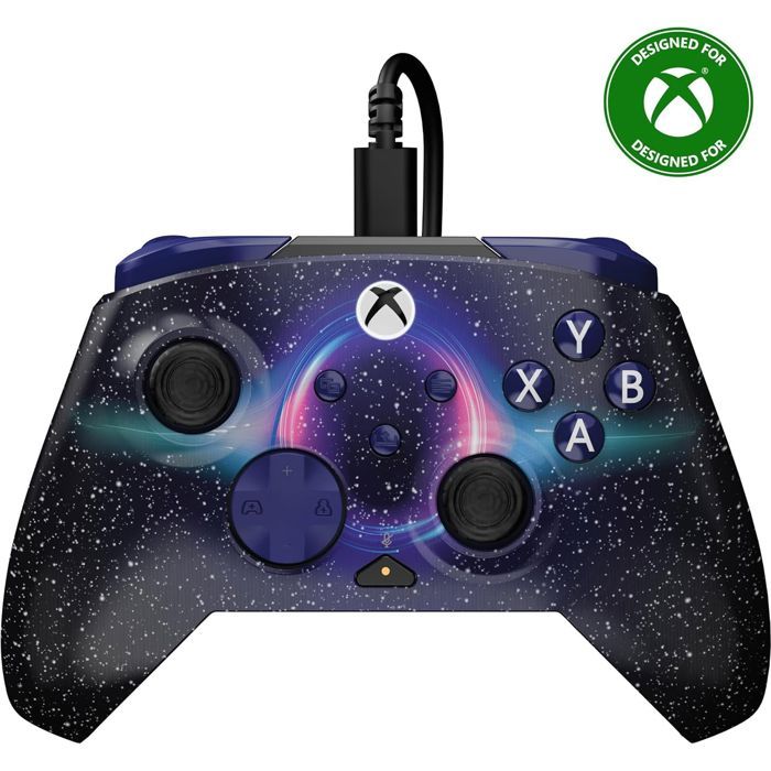 Manette de jeu - Xbox - Rematch Advanced - Filaire - Dark Cosmos - Compatible PC - Turtle Beach