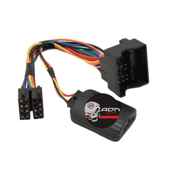 Interface Cde au Volant Citroen/ Fiat/ Toyota Fakra sans radars recul - ADNAuto - ADN-CAV Boitier seul