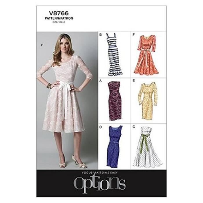 VOGUE PATTERNS - Misses rate Petite robe modle AA 68 1012 Cuisine Maison Loisirs cratifs Couture Outils Patrons et modles