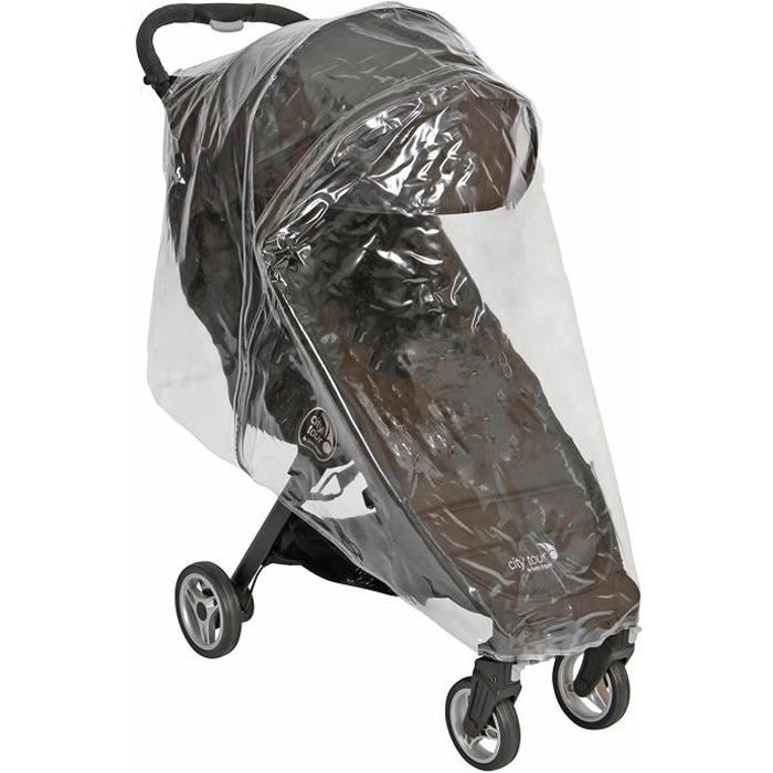 Universel Habillage Pluie pour Poussette CITY TOUR de BABY JOGGER - 250 µm d’Epaisseur