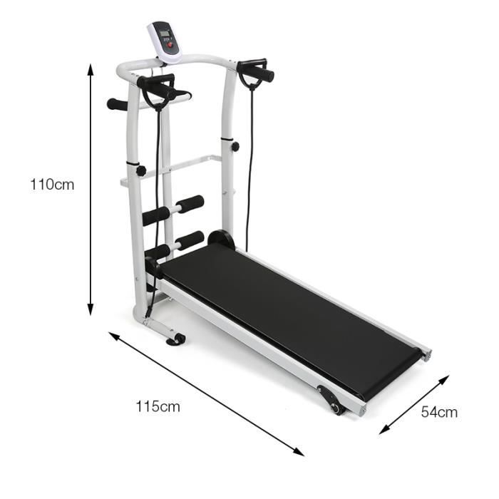 HAUTE QUALITÉ!!! Tapis de course Mixte - Charge maximale : 100kg DX®