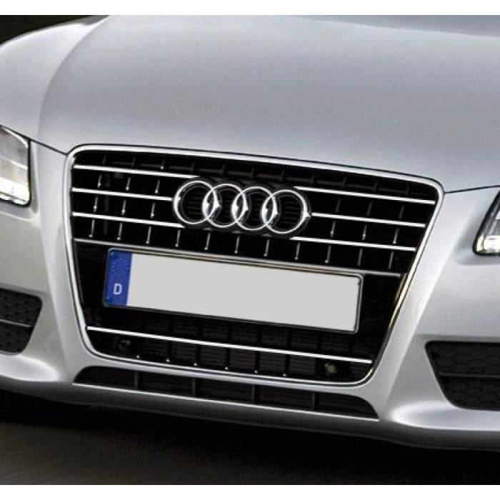Baguette de calandre chromée Audi A5 Cabriolet 09-11 Audi A5 Coupé 07-11 Audi A5 Sportback 09-11