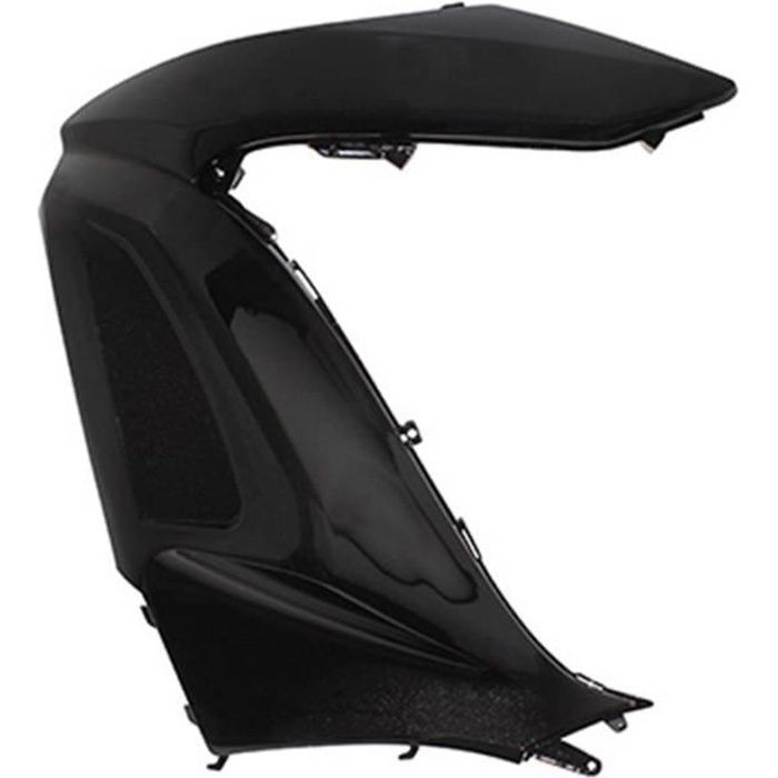 KIT CARROSSERIE CARENAGE-TABLIER AV MAXISCOOTER ADAPTABLE HONDA 125 PCX NOIR BRILLANT GAUCHE -P2R-