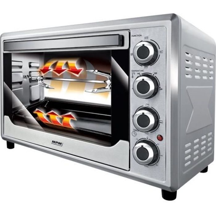 MPM MPE-08T Four électrique 45 litres 2000 Watt inox