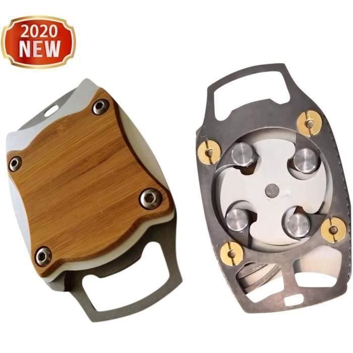Ouvre-Boîte Ouvre-Canette Ouvre-Bouteille Pratique Décapsuleur Multifunctionnel Ustensile Manuel de Cuisine pique-nique