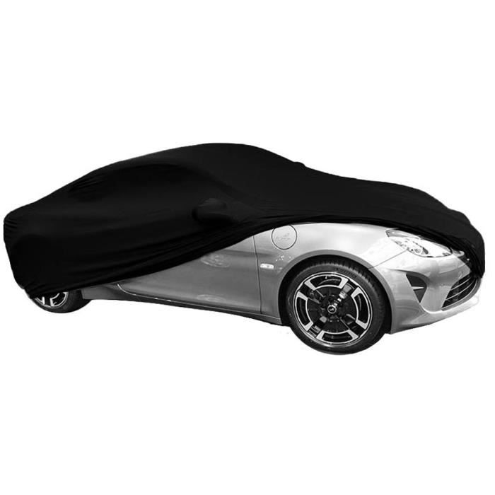 ALPINE A110 BÂCHE DE PROTECTION INTÉRIEUR AVEC POCHES RÉTROVISEURS NOIR NOUVEAUX COUVERTURE DE VOITURE