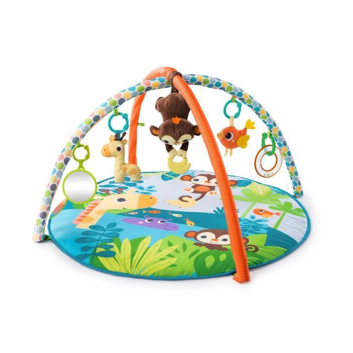BRIGHT STARTS Tapis d'Eveil Monkey Business Musical