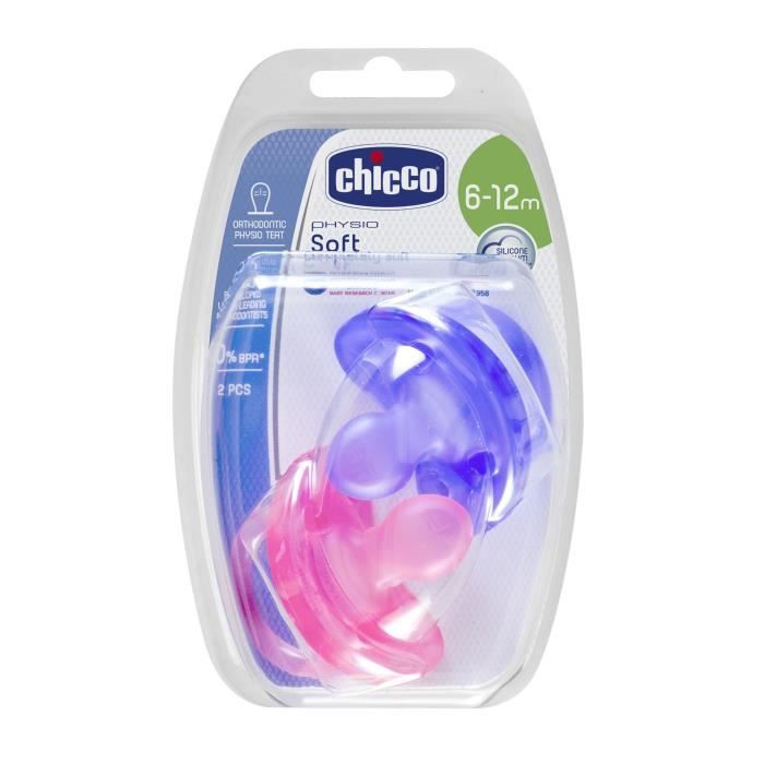 CHICCO Sucettes Physio Soft \
