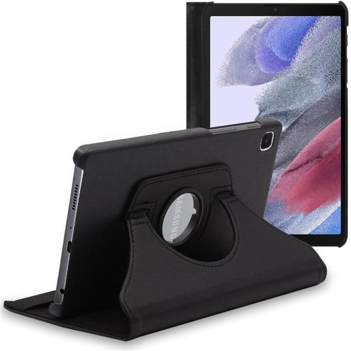 ebestStar ® pour Samsung Galaxy Tab A7 Lite 8.7 T220 T225 - Housse PU Cuir Rotatif 360 , Noir