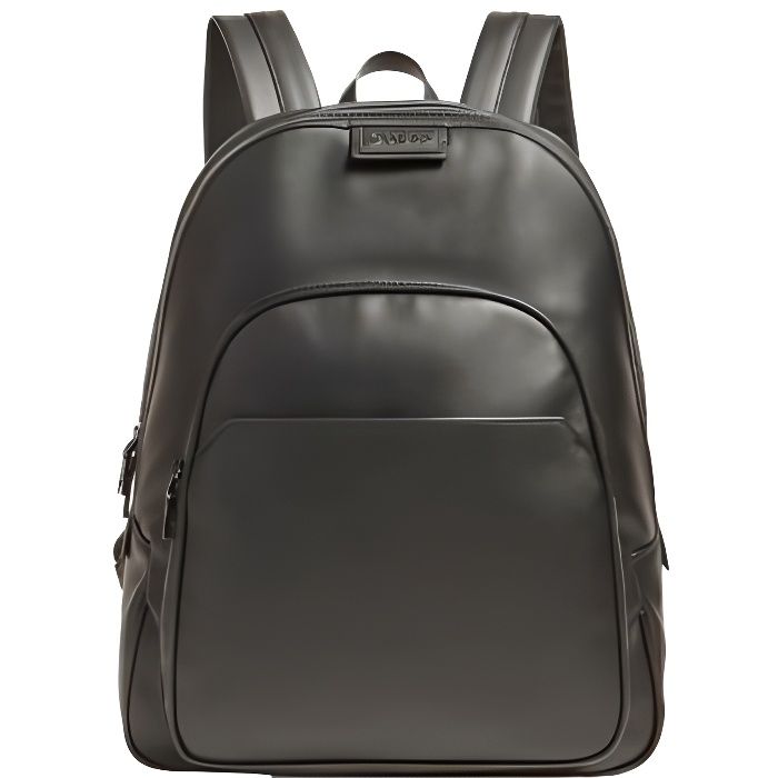 Sac à dos Guess homme double ouverture en cuir synthétique (Noir)