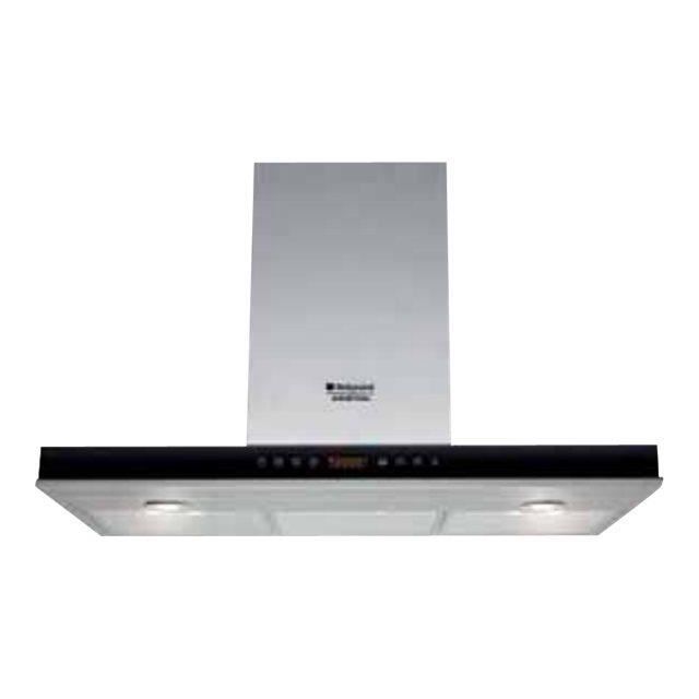 Hotte décorative 90 cm HOTPOINT-ARISTON HLB98ASHX