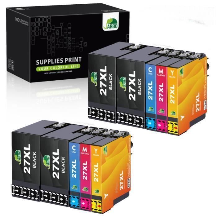 cartouche d encre epson 27 xl pour wl 3620 compatible pour Epson WorkForce WF-7620DTWF WF-7710DWF WF-7715DWF