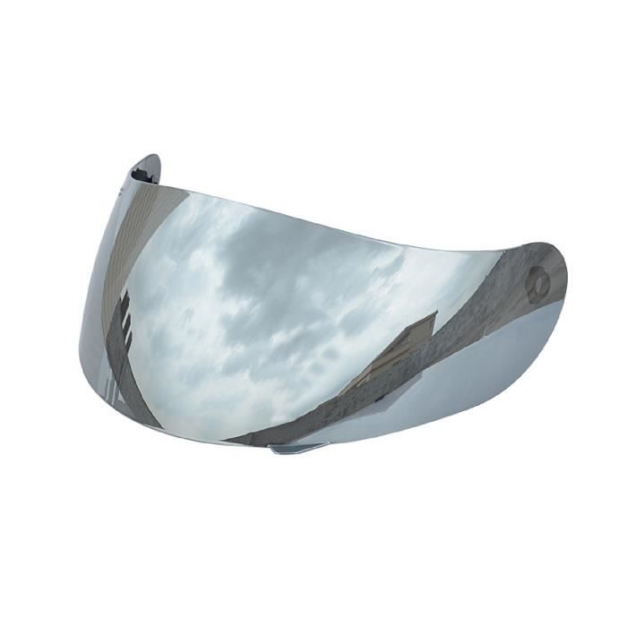 Remplacement de la visière de l'objectif des casques de protection contre le vent anti-rayures anti-UV de moto pour K3/K4 ARGENTE
