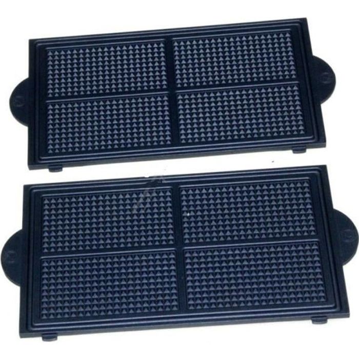 PLAQUE GAUFRETTE x2 POUR GAUFRIER MOULINEX - BVMPIECES