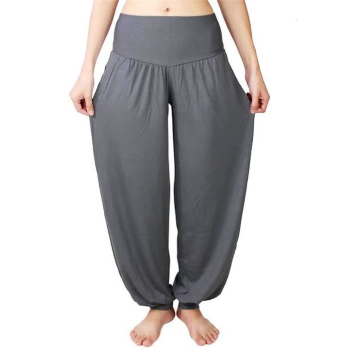 Femme Fille Pantalon de Jogging Yoga Hip-Hop Pantalon de Sport