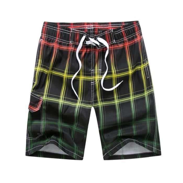 Shorts d'homme Maillots de bain Plage à sec rapide Surf Natation Watershort Courir pilerty®4347
