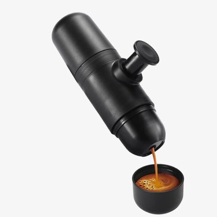 Mini Machine à café 140ml Portable Espresso Pressage Pot Cup À l'extérieur Picnic Camping