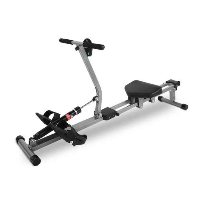 Accessoire de remise en forme de gymnastique à la maison de formation de corps de rameur cardio de machine à ramer en acier HB003